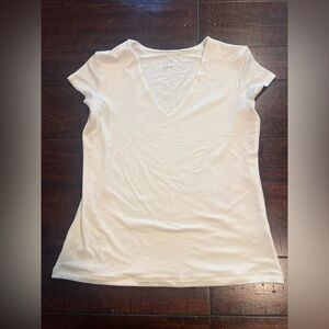 A New Day Cream Fitted Short Sleeve Tee